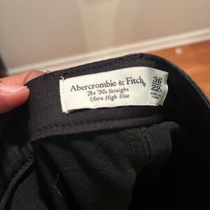 Abercrombie & Fitch Black High Rise Jeans